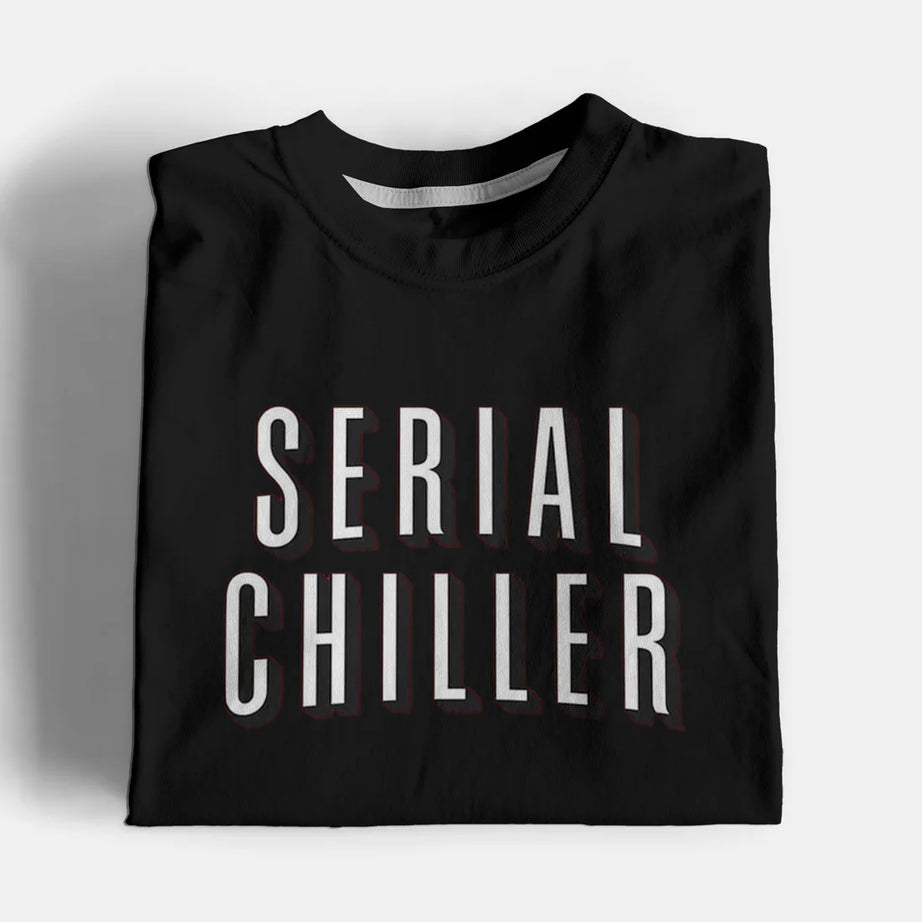 Serial Chiller Graphic T-Shirt – darvaza.pk