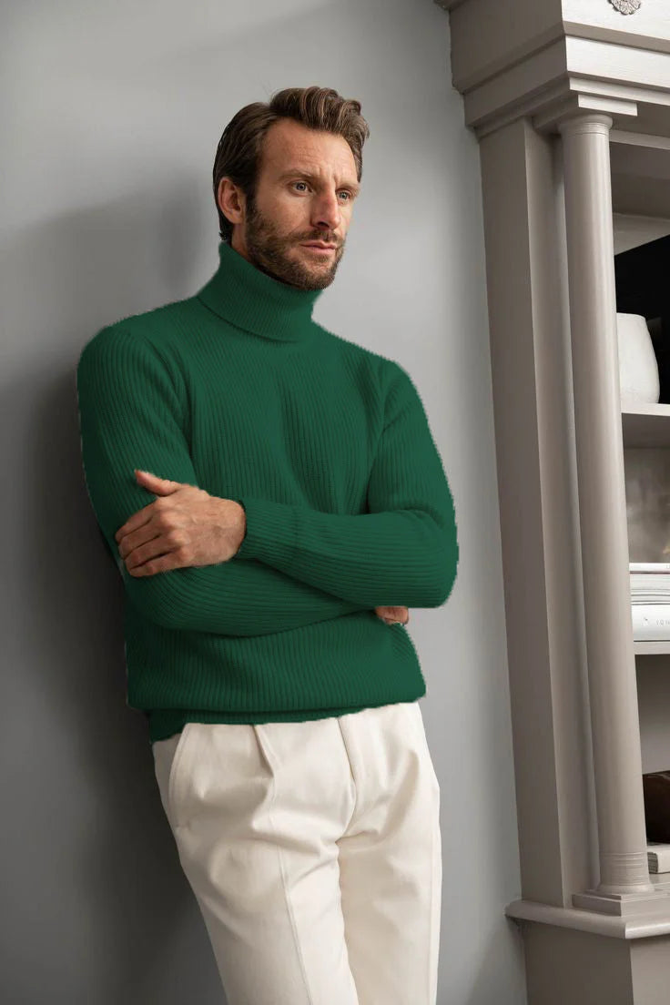 Premium High Neck for Men – GREEN