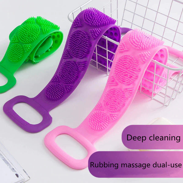 Premium Quality Silicon Double Sided Bath Scrubber Belt