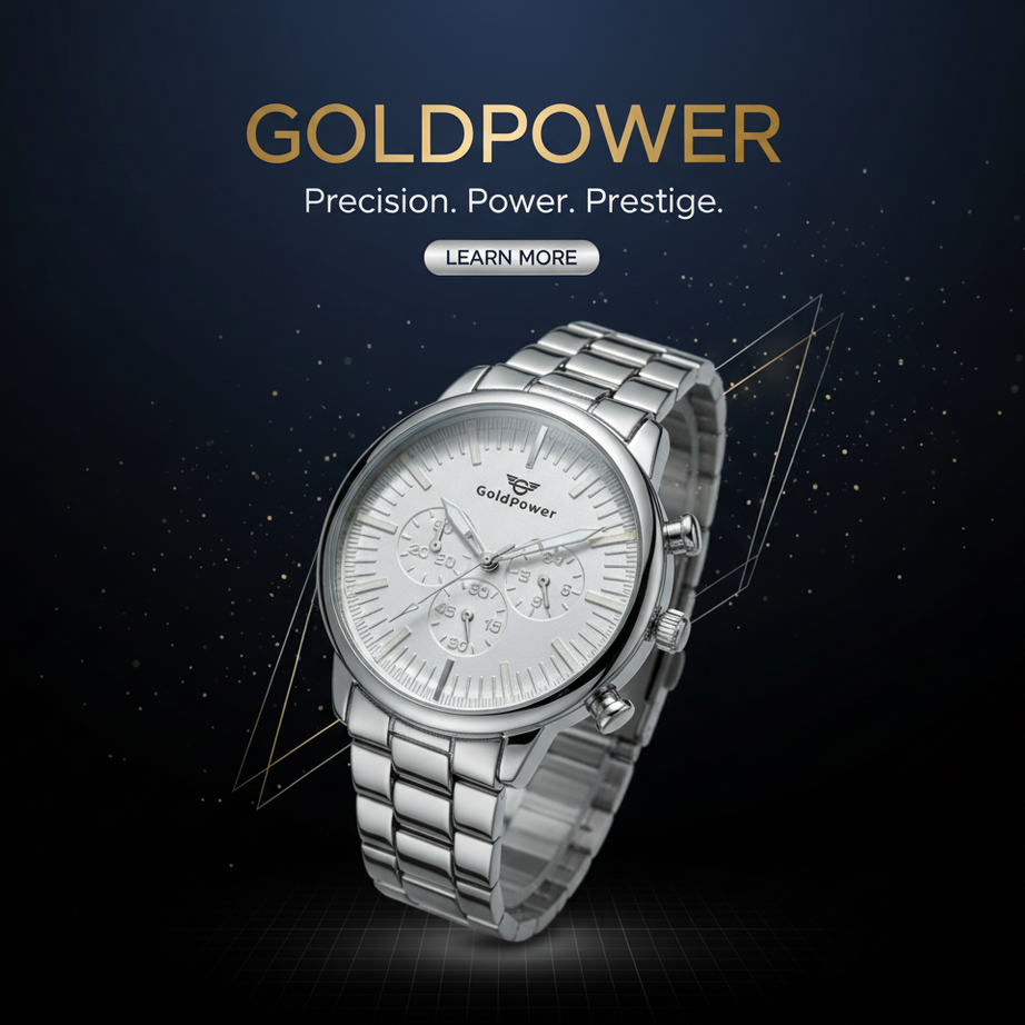 Silver Valor Watch – Men’s Edition