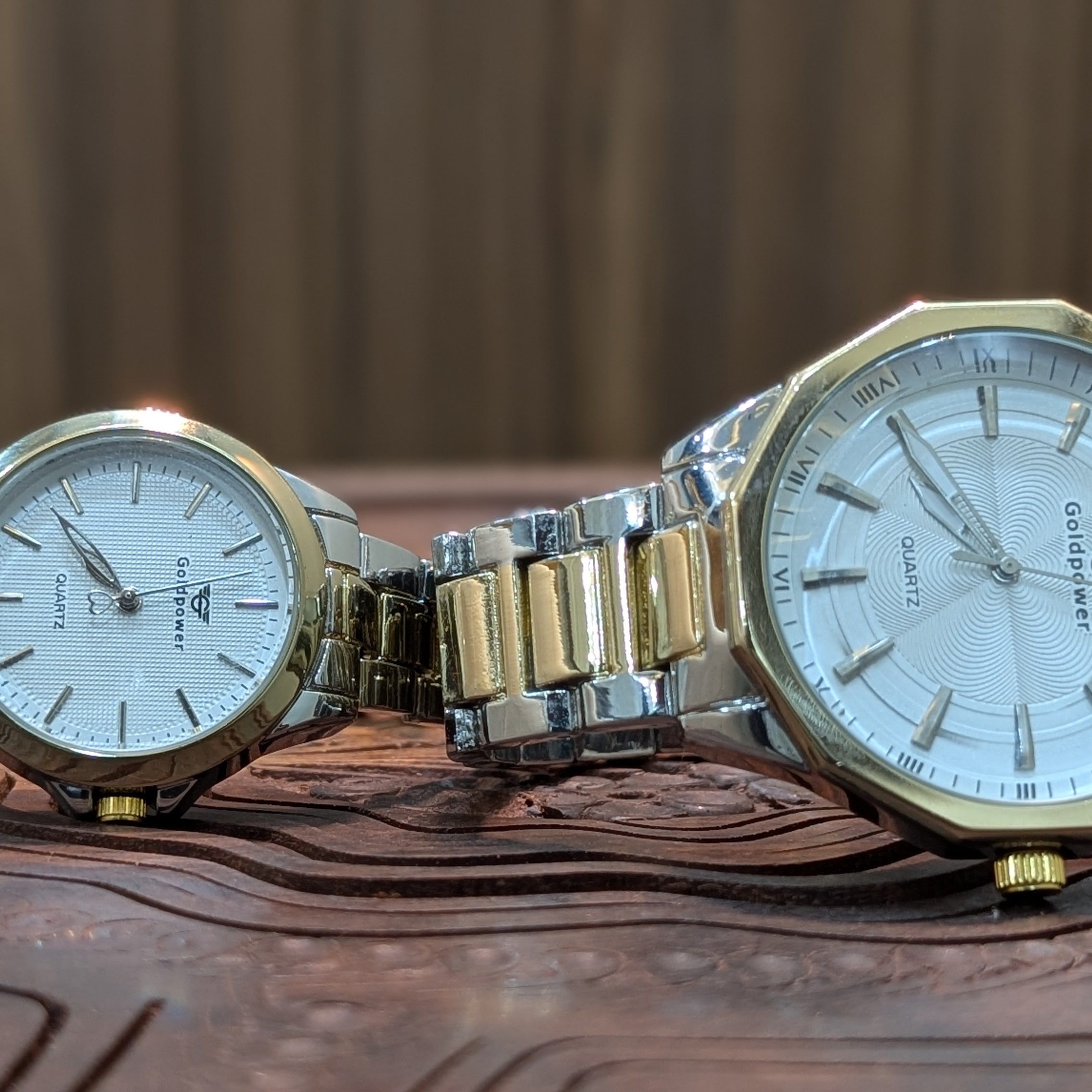 Gold Stellar Love Couple Watches