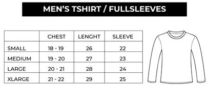 White Henley Full Sleeves T-Shirt
