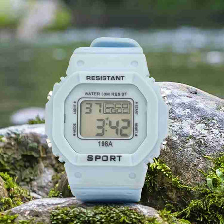 (Pack of 2) Holex Waterproof Sports 198A Digtal Wristwatch for Men and Women