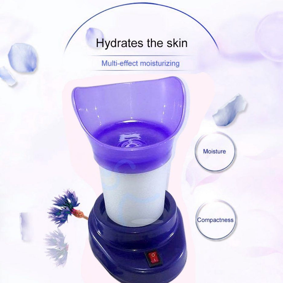 2in1 Imported Steam Facial Steamer and Inhaler for Nasal Blockage Relaxation and Improves Skin Clarity and Tone