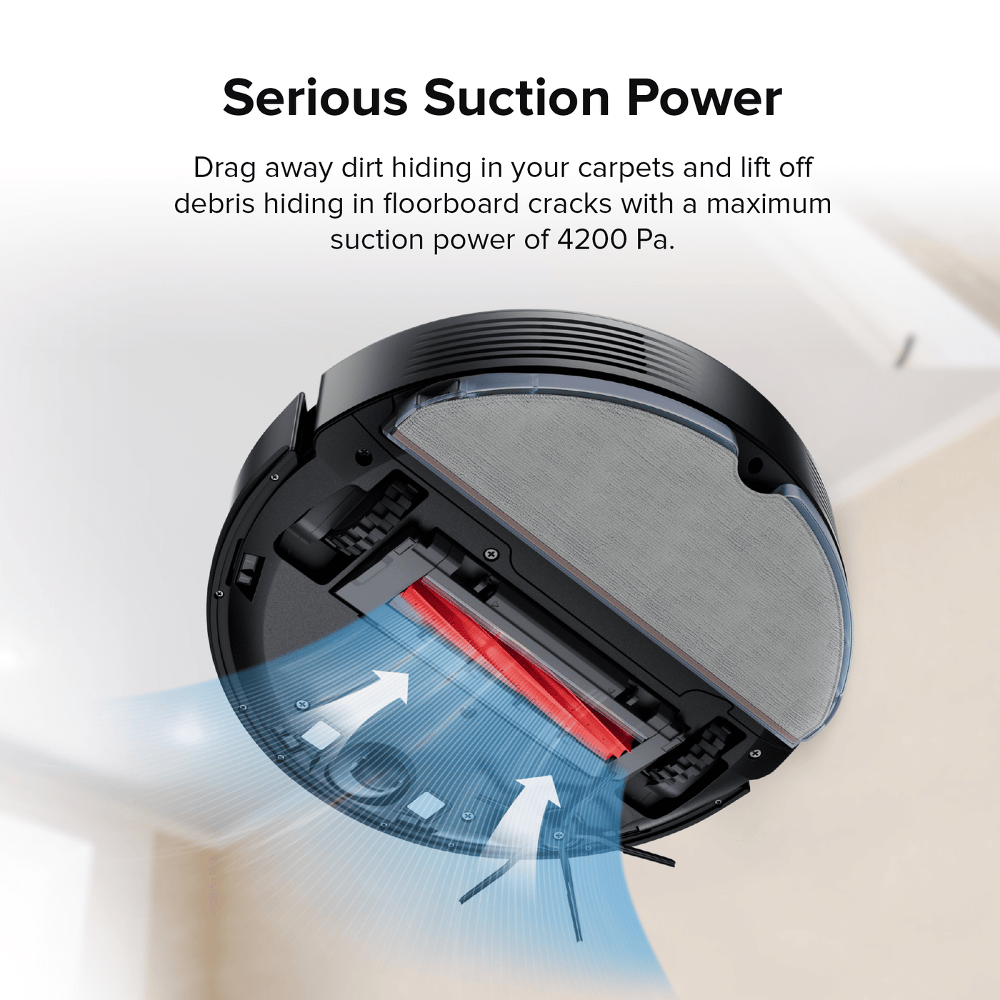 Automatic Robot Ultra Deep Sweeping Cleaning Mop For Home Use