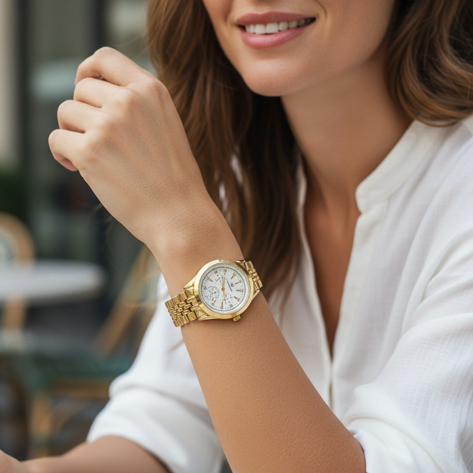 Gold NovaBond Couple Watches