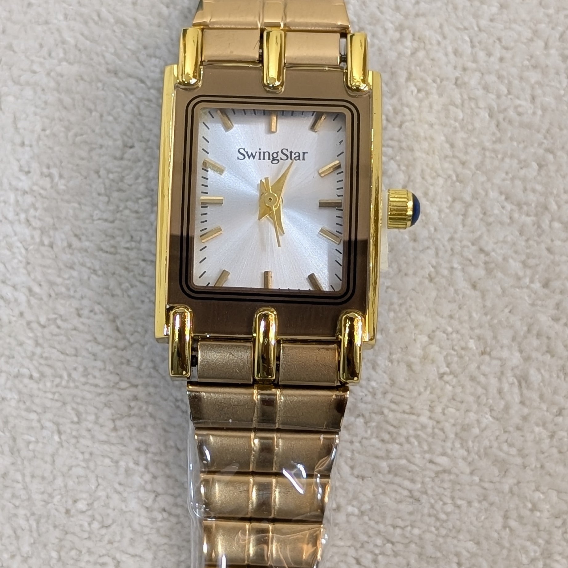 Swingstar Golden & White Dial Women Watch